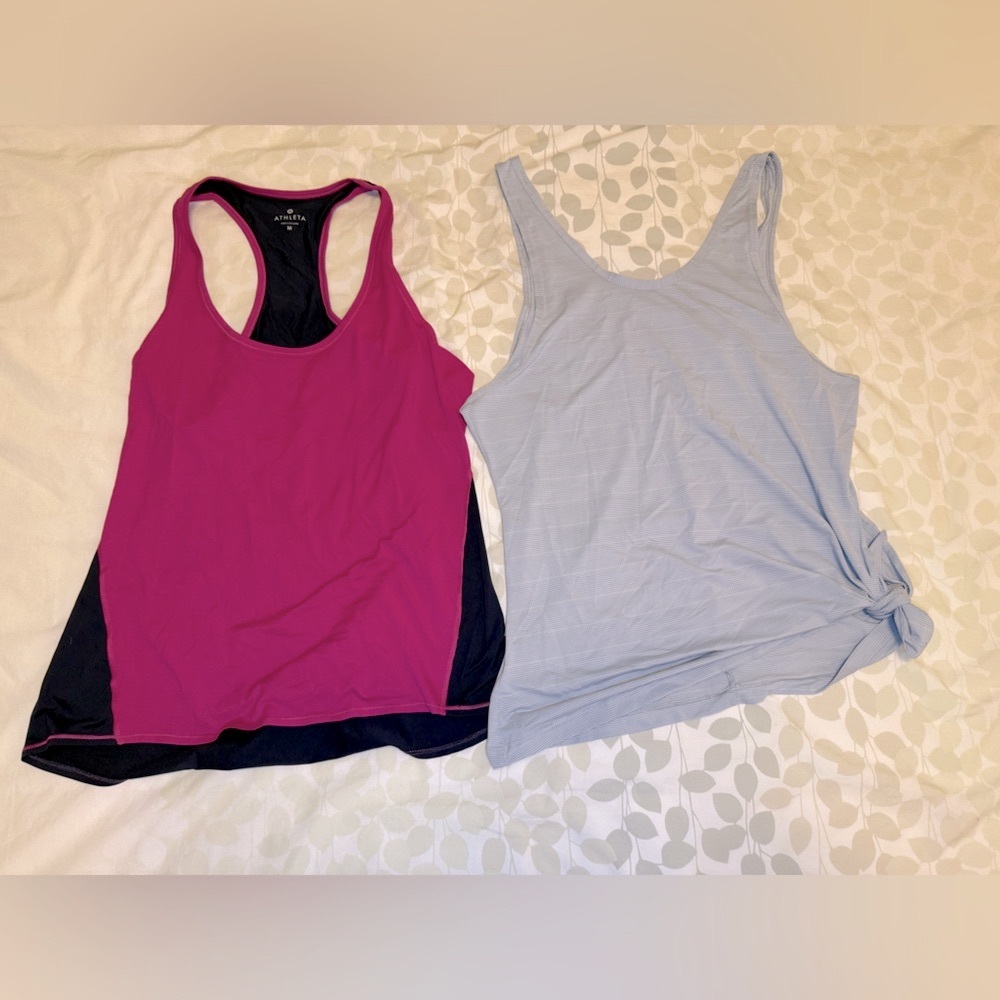 Set of two Athleta Tanks